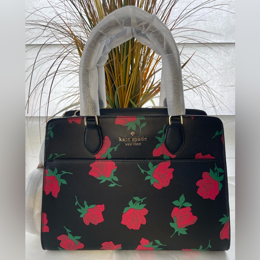 NWOT Kate Spade Madison Rose Satchel Bag